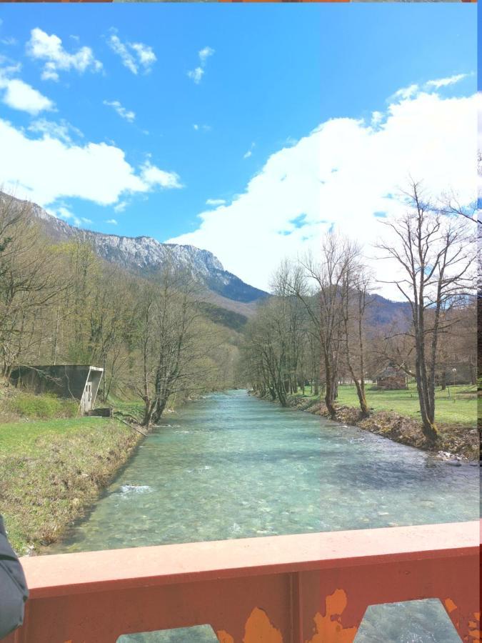 Tratincica Apartment Tjentiste Bagian luar foto